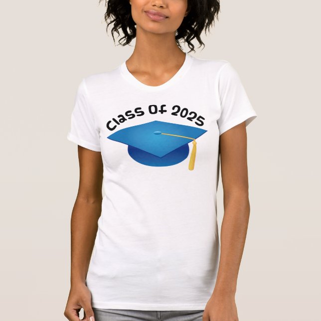 Camiseta Clase del regalo graduado 2025 (Anverso)