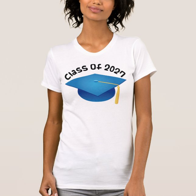 Camiseta Clase del regalo graduado 2027 (Anverso)
