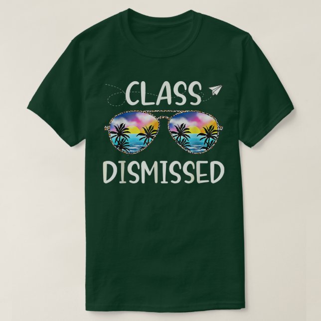 Camiseta Clase divertida despedida profesor de escuela de a (Diseño del anverso)