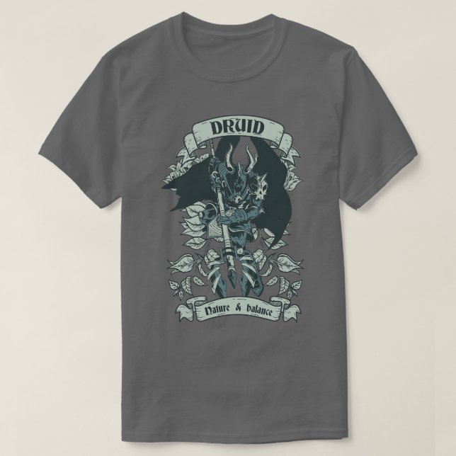 Camiseta Clase Druid (Diseño del anverso)