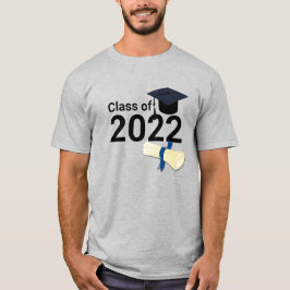 Camiseta Clase elegante de año de graduación de 2022
