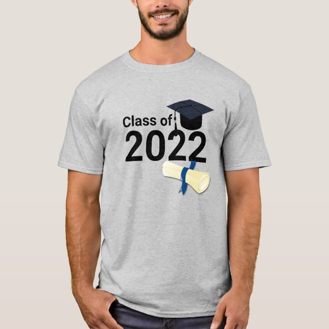 Camiseta Clase elegante de año de graduación de 2022 (Anverso)
