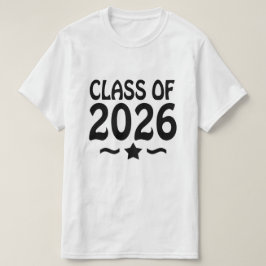 Camiseta Clase Estrella de 2026 Graduación
