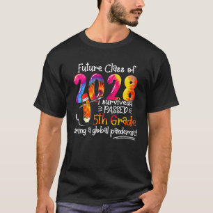 Camiseta Clase Futura De 2028 De Vuelta Al Equipo Escolar Q