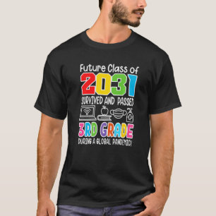 Camiseta Clase Futura De 2031 I Graduación Escolar I Tercer