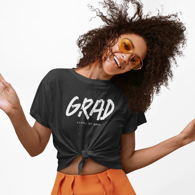 Camiseta Clase Grunge Typo GRAD moderna de 2024 (Subido por el creador)