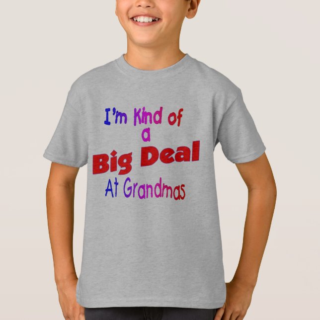 Camiseta Clase Im de abuelas de una GRAN COSA (Anverso)