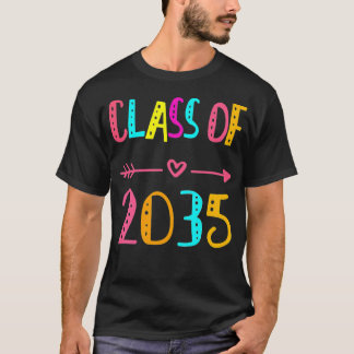 Camiseta Clase Infantil De 2035, Primer Día De La Escuela,