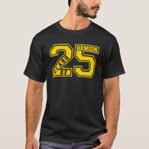 CAMISETA CLASE LETTERMAN DE 2025 SUAG GOLD SENIOR