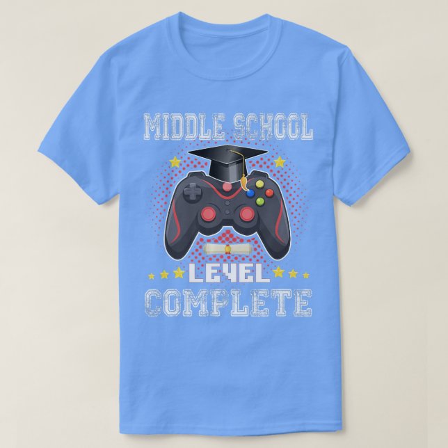 Camiseta Clase Media Completa De Graduado De 2022 (Diseño del anverso)