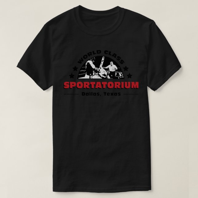 Camiseta Clase Mundial Sportatorium (Diseño del anverso)