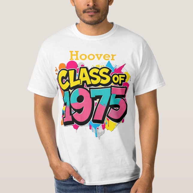Camiseta Clase personalizada de 1975 (Anverso)