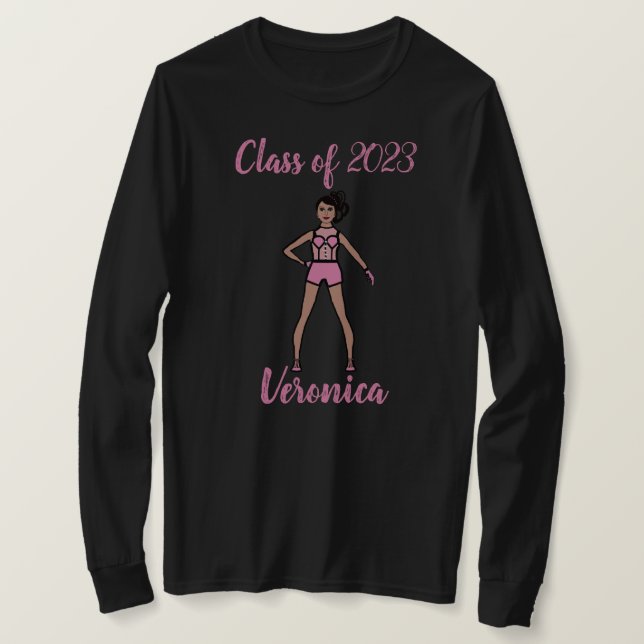 Camiseta Clase personalizada de Majorette Shirt (Anverso del diseño)