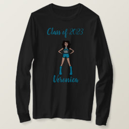 Camiseta Clase personalizada de Majorette Shirt Teal