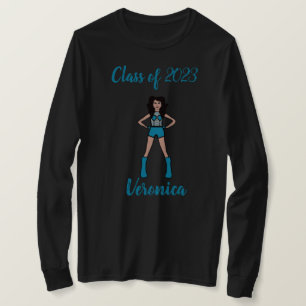 Camiseta Clase personalizada de Majorette Shirt Teal