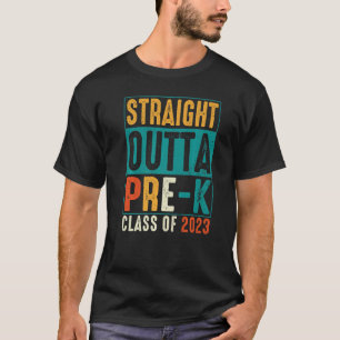 CAMISETA CLASE PRE-K DE 2023 DE PREESCOLAR DE 2023