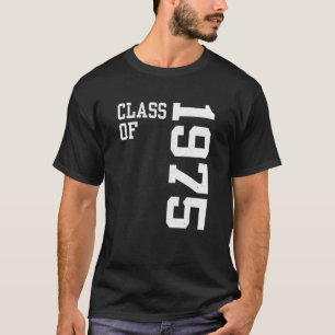 Camiseta Clase Retro de 1975 Vin de Reunión Escolar Superio