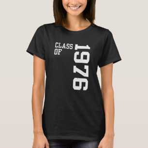 Camiseta Clase Retro de 1976 Vin de Reunión de Secundaria S