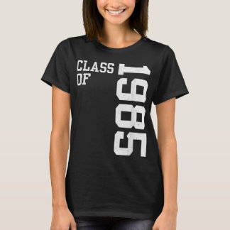 Camiseta Clase Retro de 1985 Vin de Reunión Escolar Superio