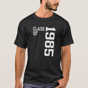 Camiseta Clase Retro de 1985 Vin de Reunión Escolar Superio