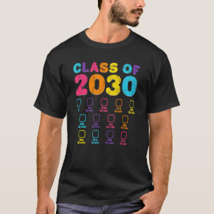 Camiseta Clase Retro De Espacio De 2030 Para Grado De Marca