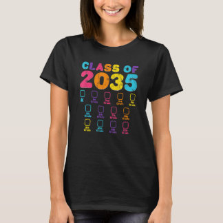 Camiseta Clase Retro Del Espacio De 2035 Para Grado De Marc