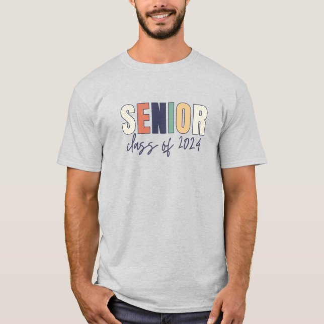 Camiseta Clase Retro Senior De 2024 (Anverso)