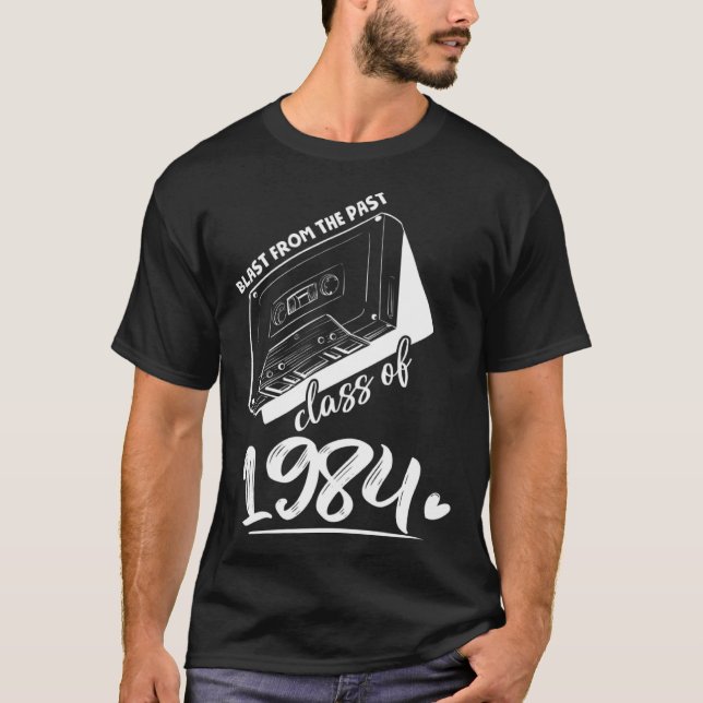 Camiseta Clase Reunión de 1984 Explosión escolar de graduac (Anverso)