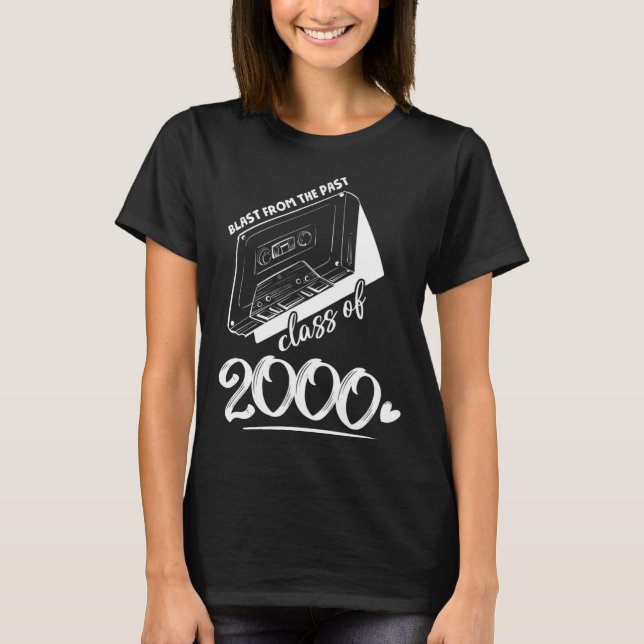 Camiseta Clase Reunión de la explosión escolar de 2000 (Anverso)