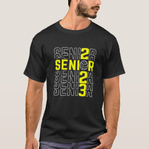 Camiseta Clase Senior 2023 de Voleibol de 2023 Seniors Grad
