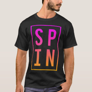 Camiseta Clase Spinning Saying Gym Workout Bike Fitness Spi