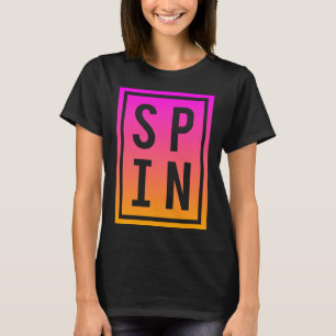 Camiseta Clase Spinning Saying Spin Workout Ejercicio Bike