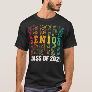 Camiseta Clase Superior 2021 de Graduación Grad Gift Hig 20