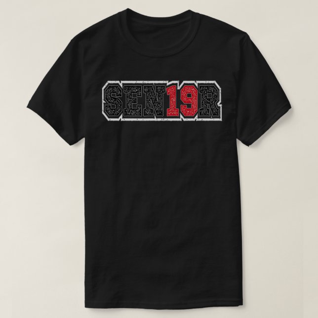 Camiseta Clase superior de 2019 (Diseño del anverso)