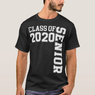 Camiseta Clase superior de 2020 20 Graduación de nivel supe