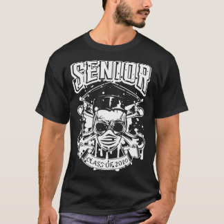 Camiseta Clase superior de 2020 en cuarentena