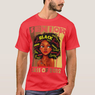 Camiseta Clase Superior De 2022 Black Chica Magic Melanin G