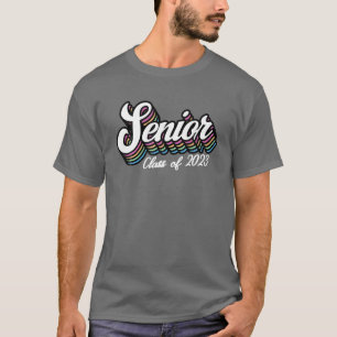 Camiseta Clase Superior De 2023 Mujeres Chicas Graduadas