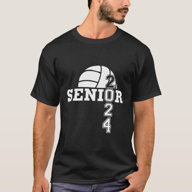 Camiseta Clase Superior De 2024 Escuela Superior De Voleibo (Anverso)
