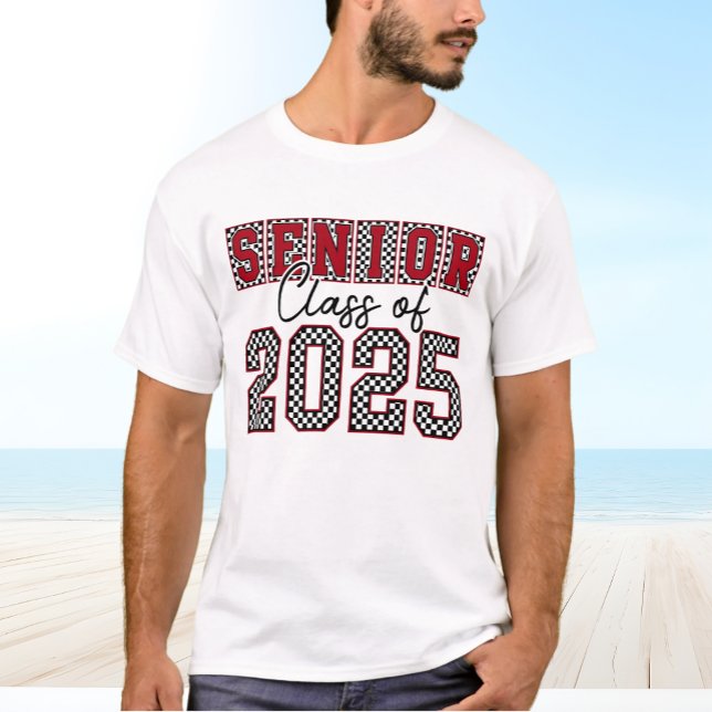 Camiseta Clase superior de 2025 Retro Red (Subido por el creador)