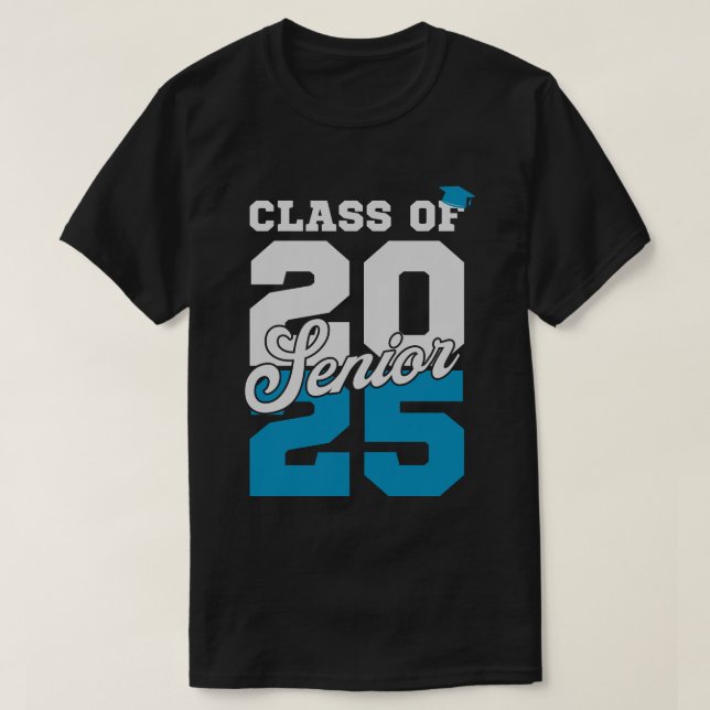 Camiseta Clase Superior De 2025, Senior 2025 Volver A La Es (Diseño del anverso)