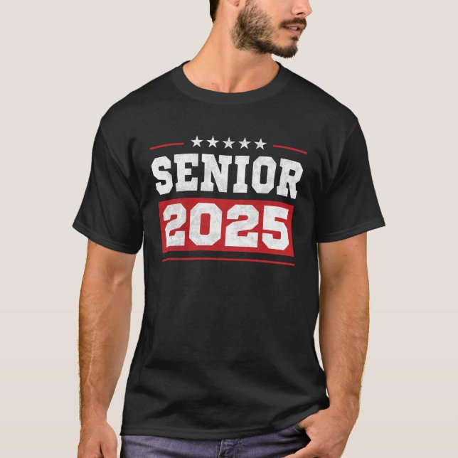 Camiseta Clase Superior De 2025, Senior De 2025, De Vuelta  (Anverso)