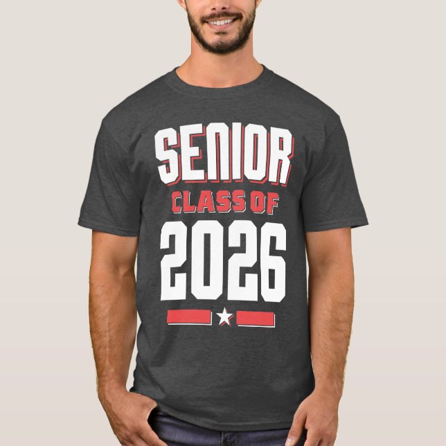 Camiseta Clase superior de 2026 (Anverso)