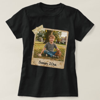 Camiseta Clase Superior de 2026 Foto Personalizada de Gradu