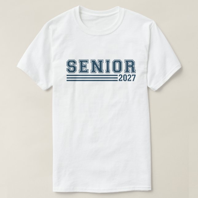 Camiseta Clase superior de 2027 (Diseño del anverso)