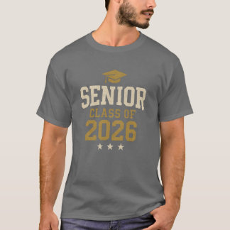 Camiseta Clase superior de graduación de 2026