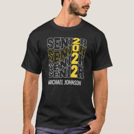 CAMISETA CLASE SUPERIOR DEL GRADUADO DE 2022