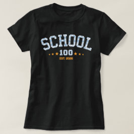 Camiseta Clase Superior Personalizada De 2026 Graduación Fl