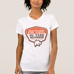 Camiseta Clase SVHS de las Damas de Reunión de 20 años '0
