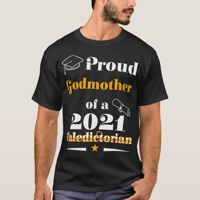 Camiseta Clase Valedictorian 2021 Orgullosa Familia Gr (Anverso)